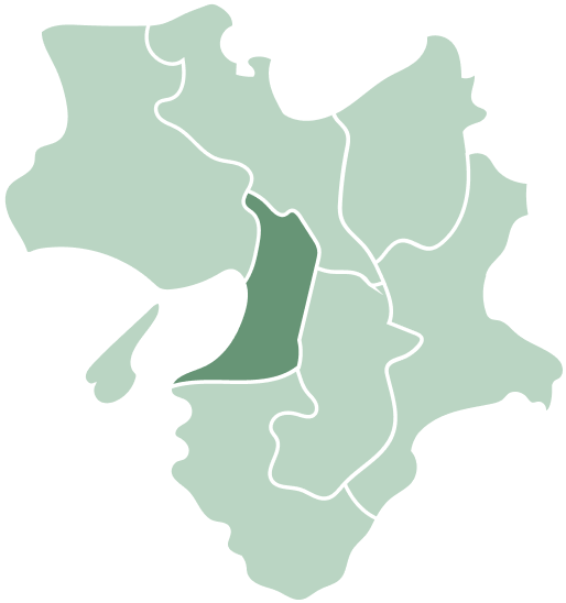 関西地域の地図